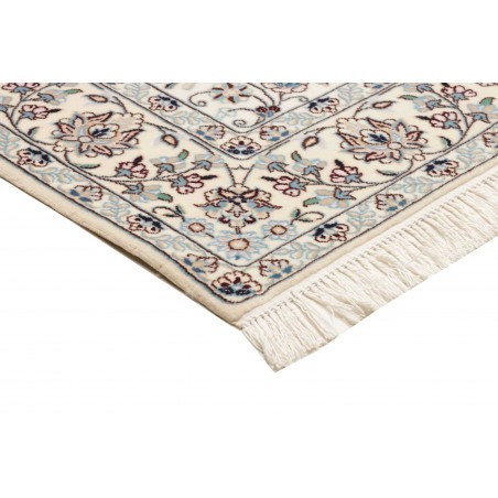 Tappeto Nain 6La Persia bianco grigio 130x198