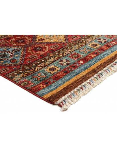 Tappeto Samarkand Pakistan marrone grigio 211x289