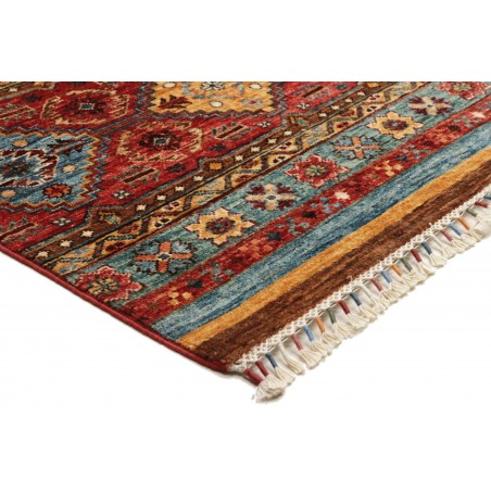 Tappeto Samarkand Pakistan marrone grigio 211x289