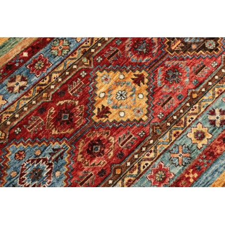 Tappeto Samarkand Pakistan marrone grigio 211x289