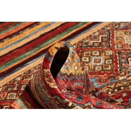 Tappeto Samarkand Pakistan marrone grigio 211x289