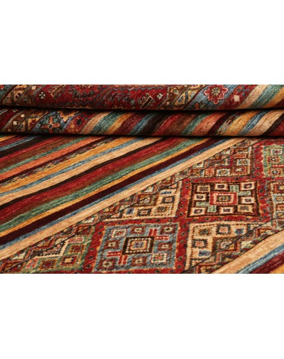 Tappeto Samarkand Pakistan marrone grigio 211x289