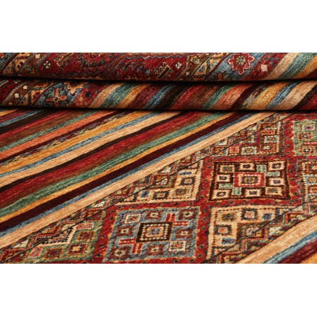 Tappeto Samarkand Pakistan marrone grigio 211x289