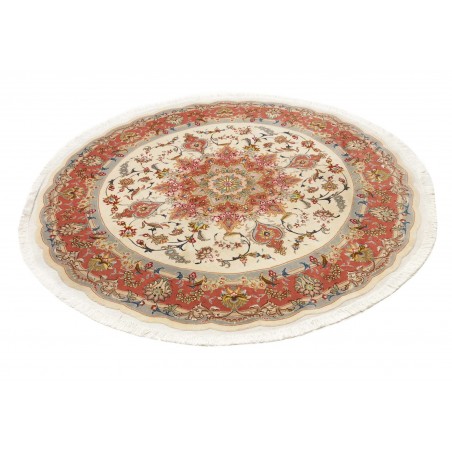 Tappeto Tabriz 50 Raj Persia beige 155x155