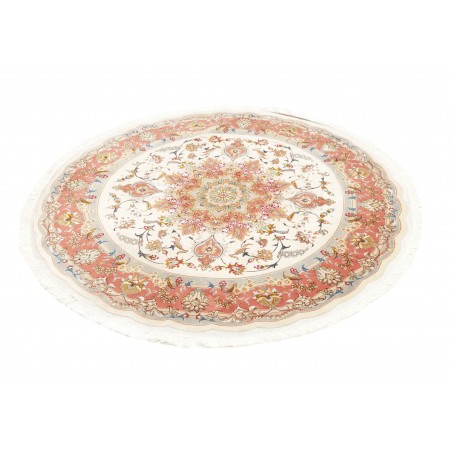 Tappeto Tabriz 50 Raj Persia beige 155x155