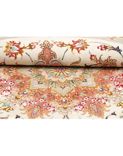Tappeto Tabriz 50 Raj Persia beige 155x155
