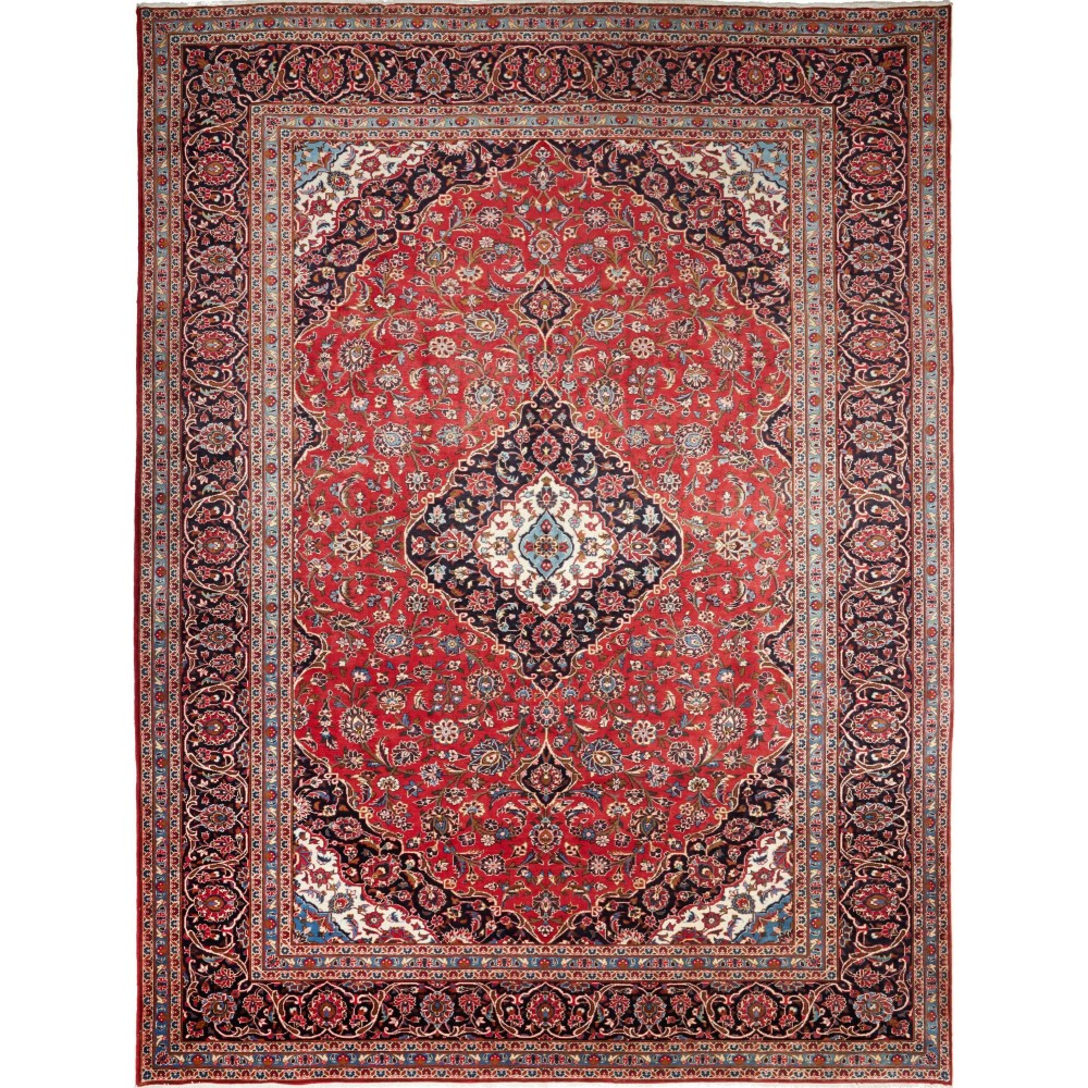 Tappeto Ardakan Persia marrone grigio 293x393 Tappeto Ardakan Persia marrone grigio 293x393