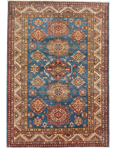 Tappeto Kazak Fine Pakistan azzurro grigio 170x240