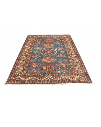 Tappeto Kazak Fine Pakistan azzurro grigio 170x240