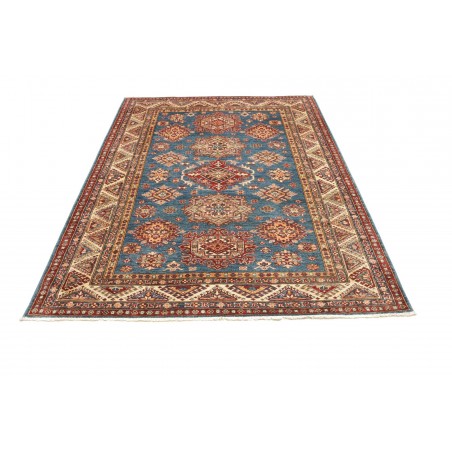 Tappeto Kazak Fine Pakistan azzurro grigio 170x240