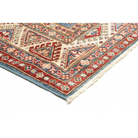Tappeto Kazak Fine Pakistan azzurro grigio 170x240