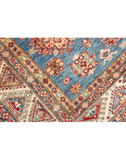Tappeto Kazak Fine Pakistan azzurro grigio 170x240