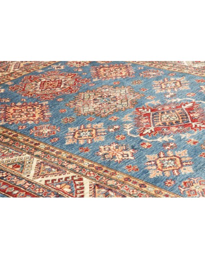 Tappeto Kazak Fine Pakistan azzurro grigio 170x240