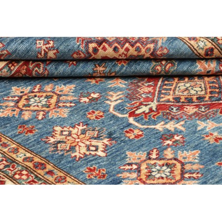 Tappeto Kazak Fine Pakistan azzurro grigio 170x240