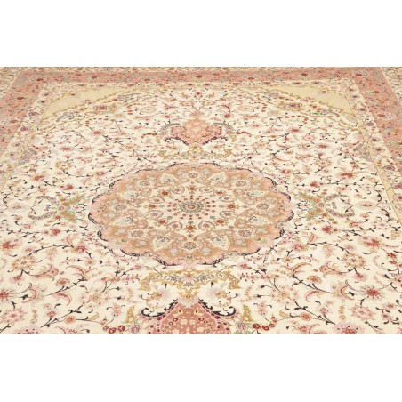 Tappeto Tabriz 70 Raj Persia marrone 248x363