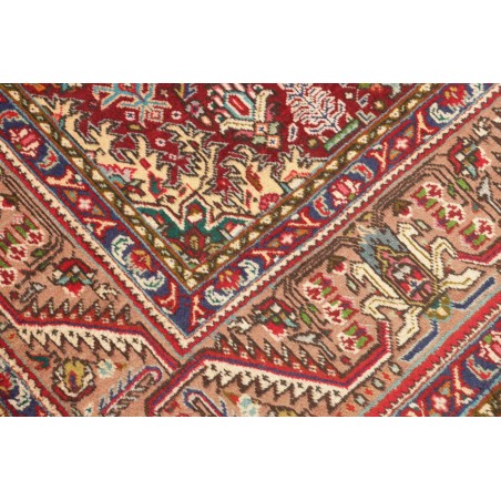 Tappeto Tabriz Persia marrone grigio 198x300