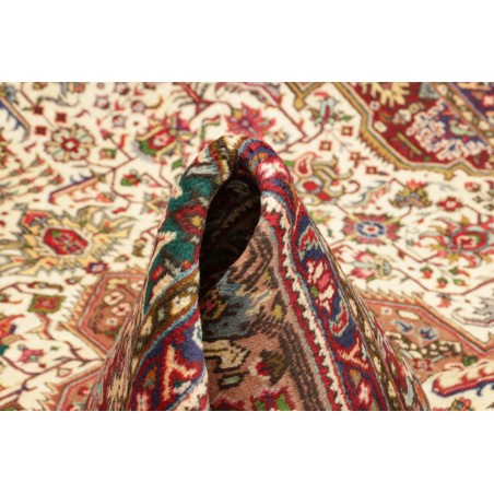 Tappeto Tabriz Persia marrone grigio 198x300