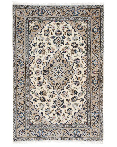 Tappeto Kashan Fine Persia beige grigio 95x143