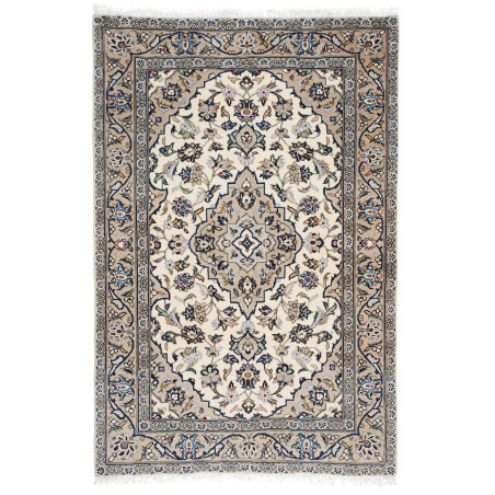 Tappeto Kashan Fine Persia beige grigio 95x143