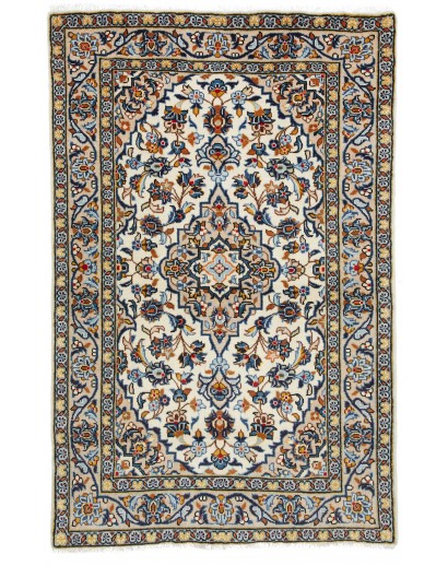 Tappeto Kashan Fine Persia beige grigio 100x152