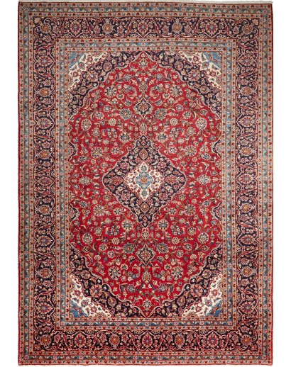 Tappeto Ardakan Persia marrone grigio 243x350