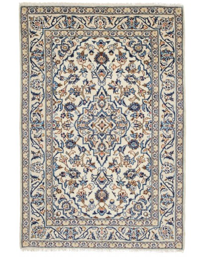 Tappeto Kashan Fine Persia beige grigio 100x150