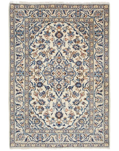 Tappeto Kashan Fine Persia beige grigio 100x144