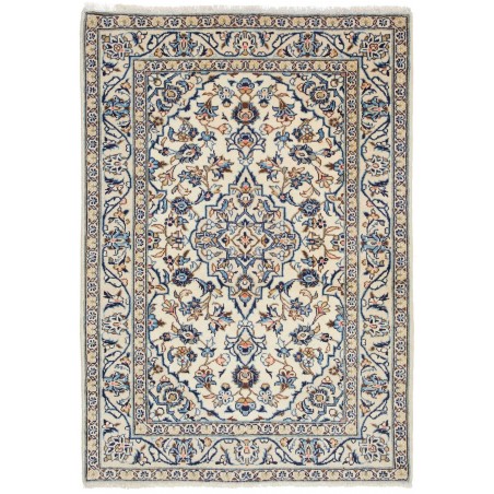Tappeto Kashan Fine Persia beige grigio 100x144