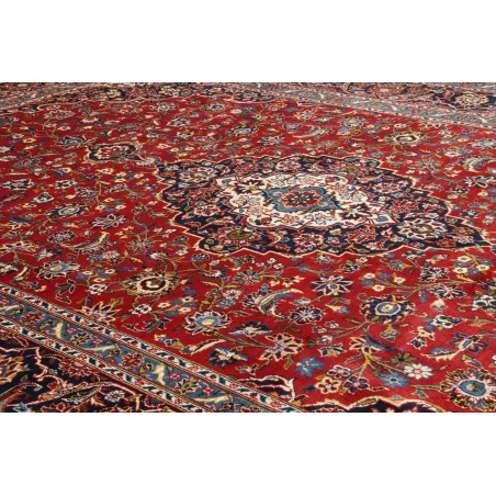 Tappeto Ardakan Persia marrone giallo 268x396