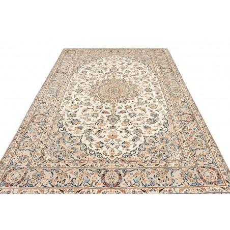 Tappeto Kashan Persia bianco 200x304
