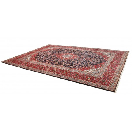 Tappeto Kashan Persia marrone grigio 295x418