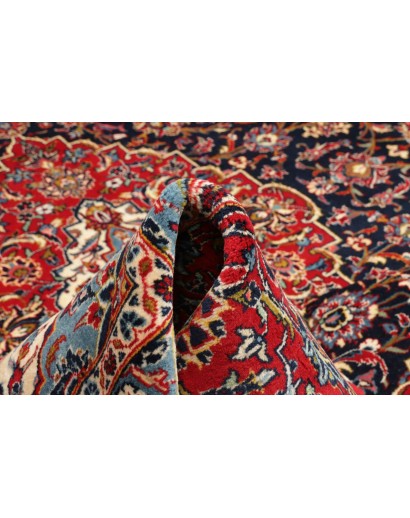 Tappeto Kashan Persia marrone grigio 295x418