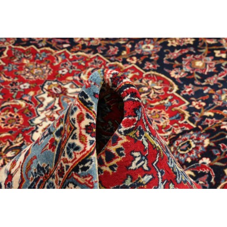Tappeto Kashan Persia marrone grigio 295x418