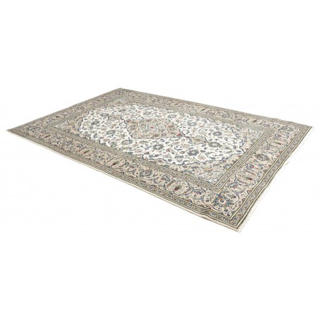 Tappeto Kashan Persia bianco 194x296