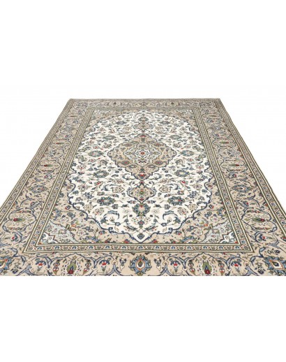 Tappeto Kashan Persia bianco 194x296