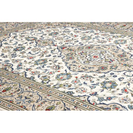 Tappeto Kashan Persia bianco 194x296