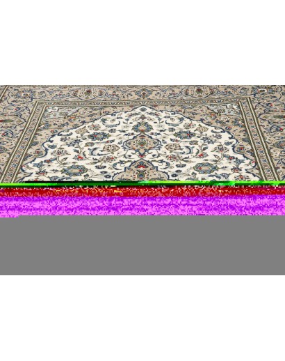 Tappeto Kashan Persia bianco 194x296