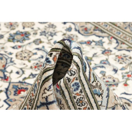 Tappeto Kashan Persia bianco 194x296