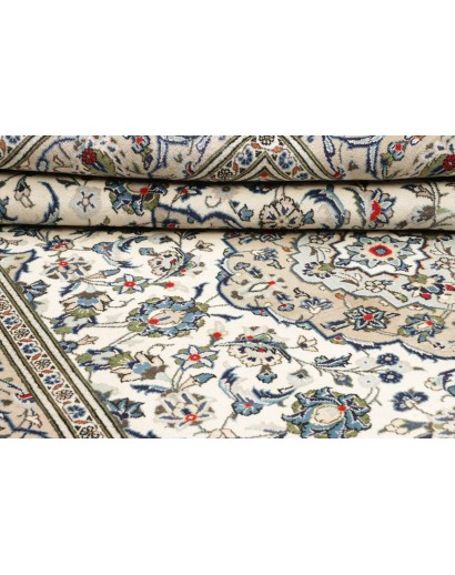 Tappeto Kashan Persia bianco 194x296