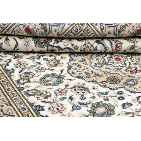 Tappeto Kashan Persia bianco 194x296