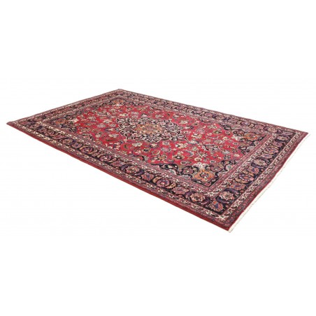 Tappeto Mashad Persia marrone grigio 203x322