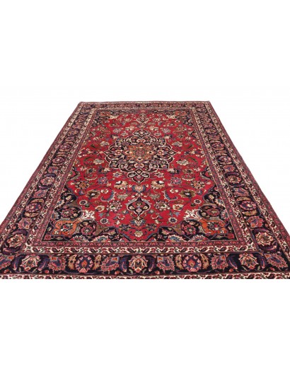 Tappeto Mashad Persia marrone grigio 203x322