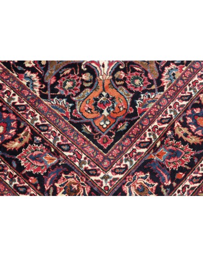 Tappeto Mashad Persia marrone grigio 203x322