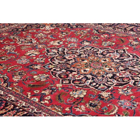 Tappeto Mashad Persia marrone grigio 203x322