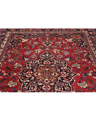 Tappeto Mashad Persia marrone grigio 203x322