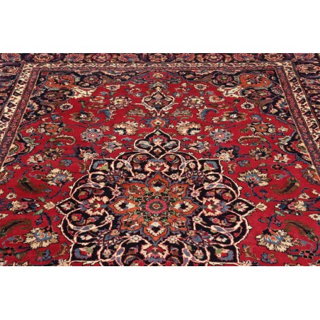 Tappeto Mashad Persia marrone grigio 203x322