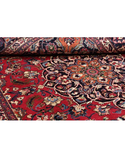 Tappeto Mashad Persia marrone grigio 203x322
