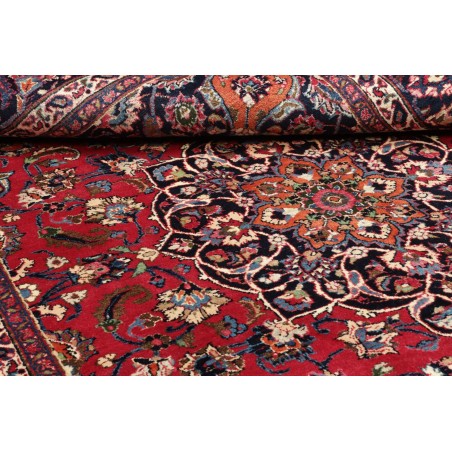Tappeto Mashad Persia marrone grigio 203x322