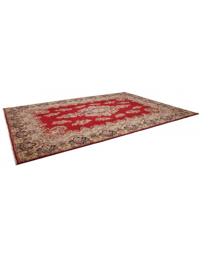 Tappeto Kerman Persia marrone grigio 304x421