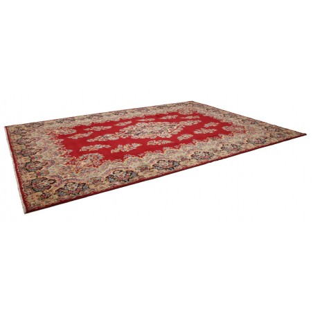 Tappeto Kerman Persia marrone grigio 304x421